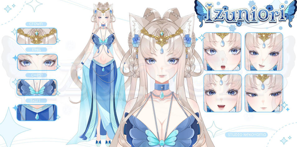 Live2D Reference Sheet